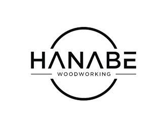 Hanabe Woodworking logo design by ArRizqu