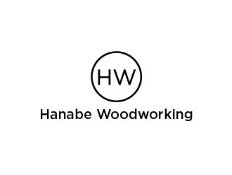 Hanabe Woodworking logo design by my!dea