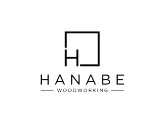 Hanabe Woodworking logo design by asyqh