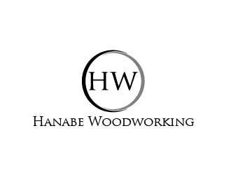 Hanabe Woodworking logo design by my!dea