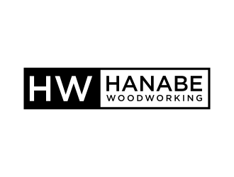 Hanabe Woodworking logo design by p0peye