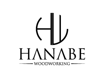 Hanabe Woodworking logo design by my!dea