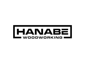 Hanabe Woodworking logo design by alby