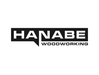 Hanabe Woodworking logo design by almaula