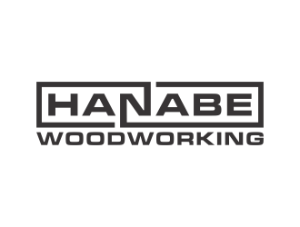 Hanabe Woodworking logo design by almaula