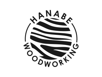 Hanabe Woodworking logo design by almaula