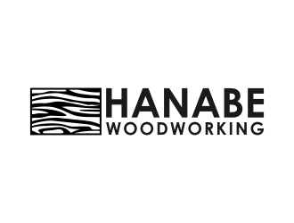 Hanabe Woodworking logo design by almaula
