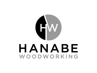 Hanabe Woodworking logo design by akilis13