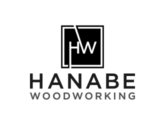 Hanabe Woodworking logo design by akilis13