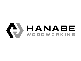 Hanabe Woodworking logo design by akilis13