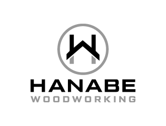 Hanabe Woodworking logo design by akilis13