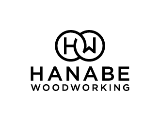 Hanabe Woodworking logo design by akilis13