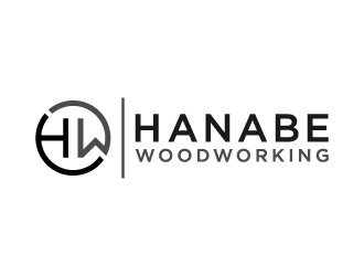 Hanabe Woodworking logo design by akilis13