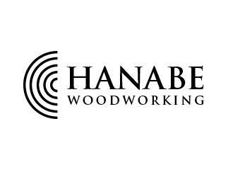 Hanabe Woodworking logo design by BeDesign