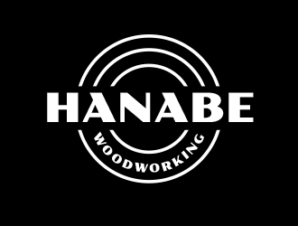 Hanabe Woodworking logo design by BeDesign