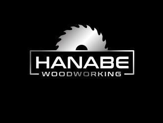 Hanabe Woodworking logo design by BeDesign
