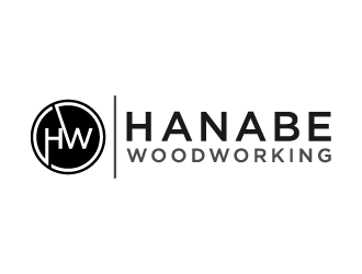 Hanabe Woodworking logo design by akilis13