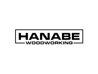 Hanabe Woodworking logo design by Barkah