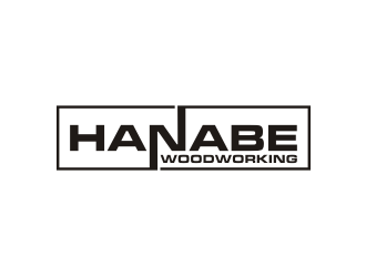 Hanabe Woodworking logo design by Barkah