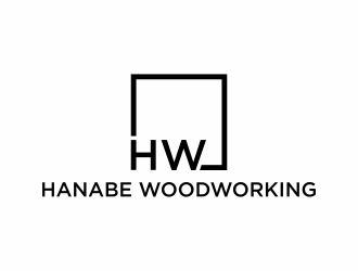 Hanabe Woodworking logo design by eagerly