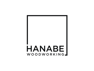Hanabe Woodworking logo design by vostre