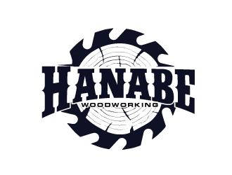 Hanabe Woodworking logo design by AamirKhan