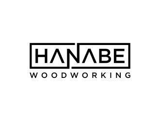 Hanabe Woodworking logo design by Editor