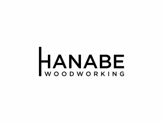 Hanabe Woodworking logo design by Editor