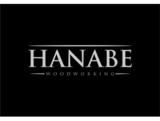 Hanabe Woodworking logo design by clayjensen