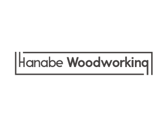 Hanabe Woodworking logo design by fahmihaz