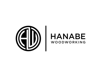 Hanabe Woodworking logo design by menanagan