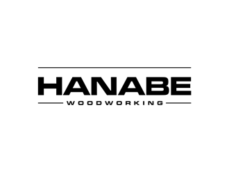 Hanabe Woodworking logo design by clayjensen