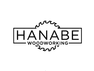 Hanabe Woodworking logo design by Foxcody
