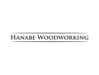 Hanabe Woodworking logo design by puthreeone