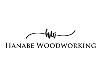 Hanabe Woodworking logo design by puthreeone