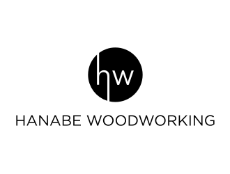 Hanabe Woodworking logo design by puthreeone