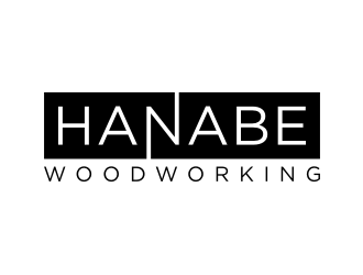 Hanabe Woodworking logo design by puthreeone