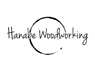 Hanabe Woodworking logo design by puthreeone