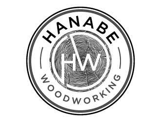 Hanabe Woodworking logo design by akilis13