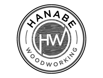 Hanabe Woodworking logo design by akilis13