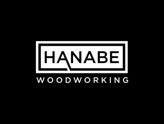 Hanabe Woodworking logo design by menanagan