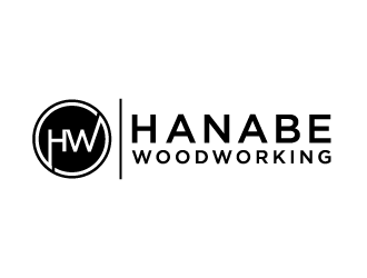Hanabe Woodworking logo design by akilis13