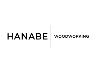 Hanabe Woodworking logo design by puthreeone