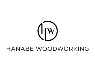 Hanabe Woodworking logo design by puthreeone