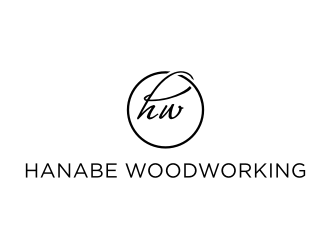 Hanabe Woodworking logo design by puthreeone