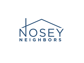 Nosey Neighbors logo design by bricton