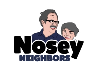 Nosey Neighbors logo design by AamirKhan
