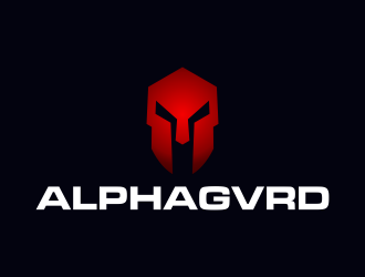 ALPHAGVRD logo design by p0peye