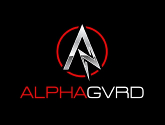 ALPHAGVRD logo design by MAXR