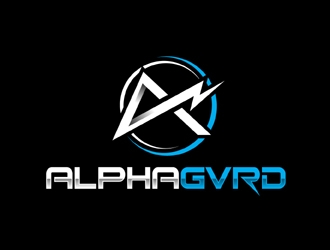 ALPHAGVRD logo design by MAXR